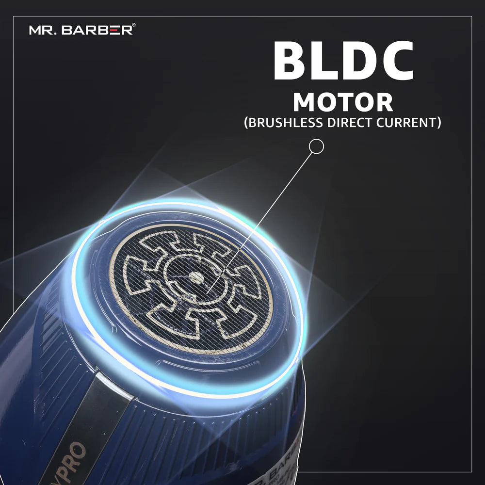 Mr. Barber Infinity Pro BLDC Hair Dryer 2000W | Fast Drying, Low Noise, Lightweight Professional Salon Hair Dryer (MB-INF) - 1 Piece