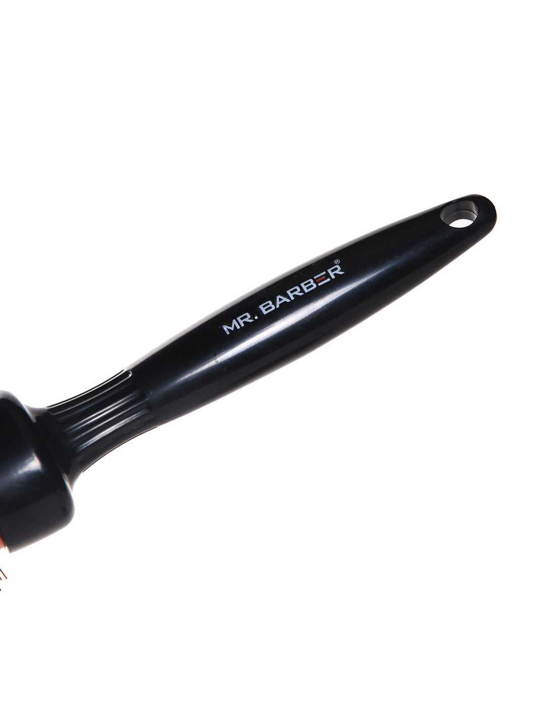 Mr. Barber 33 mm Ceramic Round Brush Large Ceramic Ion Thermal Barrel for Sleek Precise Heat Styling and Maximum Volume - 1 Piece