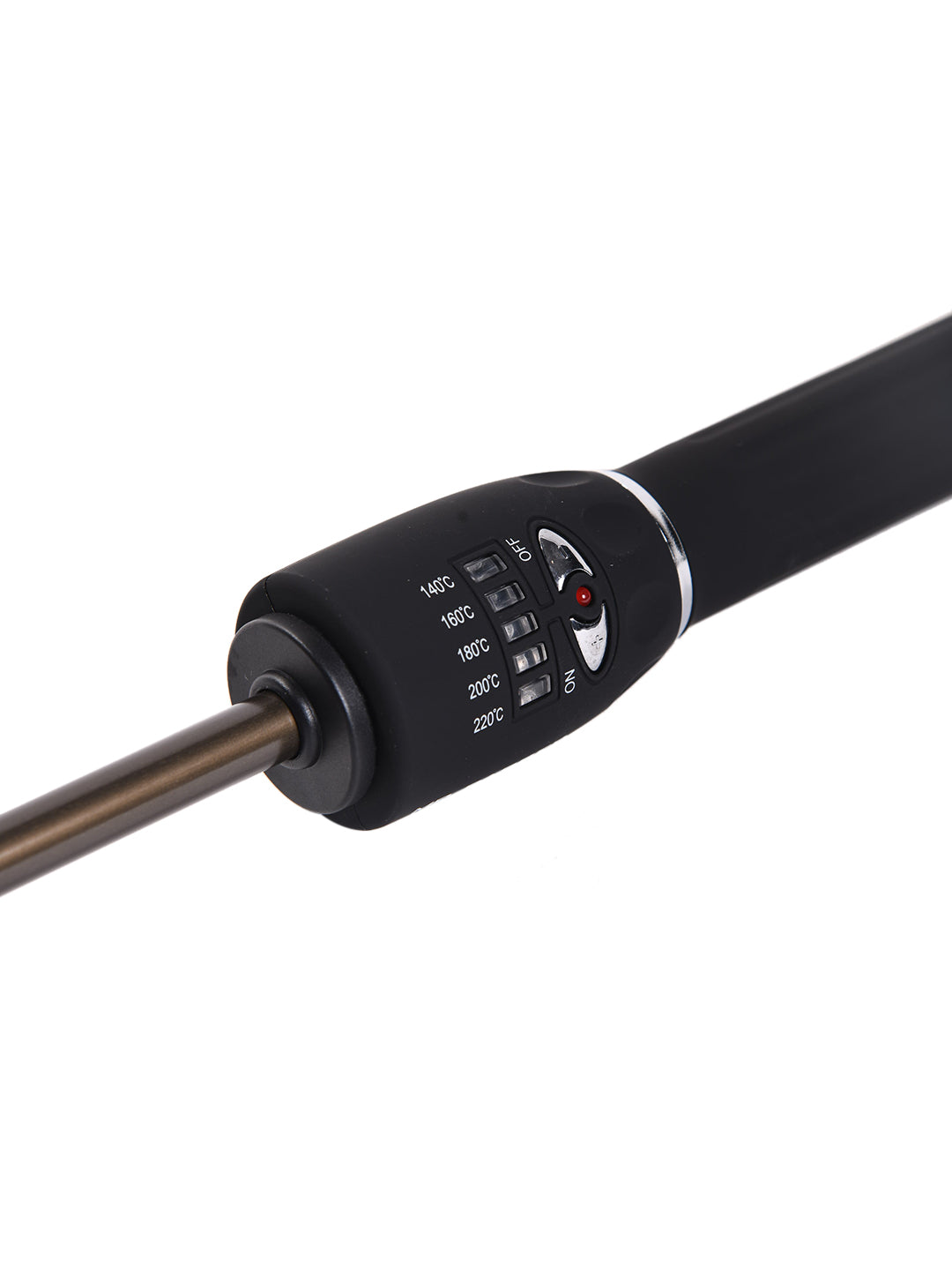 Mr. Barber Magical Curl Style Wand - 9mm Ceramic Infused Barrel, Hair Curling Tong - Black Hair Curler - 1 Piece