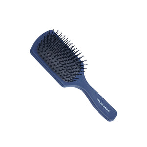 Mr. Barber Flat Mate Blue Paddle Brush (Small)
