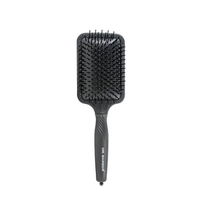 Mr. Barber Soft Pad Paddle Brush | Air-Cushioned Paddle Brush | Heat-Resistant Bristles | Gentle Detangling & Faster Blow-Drying | Lightweight Ergonomic Hair Brush | Suitable for All Hair Types