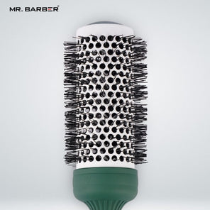 Mr. Barber Green Ceramic Ion Thermal Brush 43mm | Professional Hair Styling Brush - 1 Piece