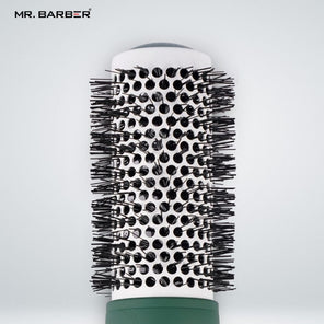 Mr. Barber Green Ceramic Ion Thermal Brush 53mm | Professional Hair Styling Brush - 1 Piece