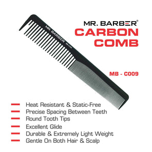 Carbon Comb CO09 - Black