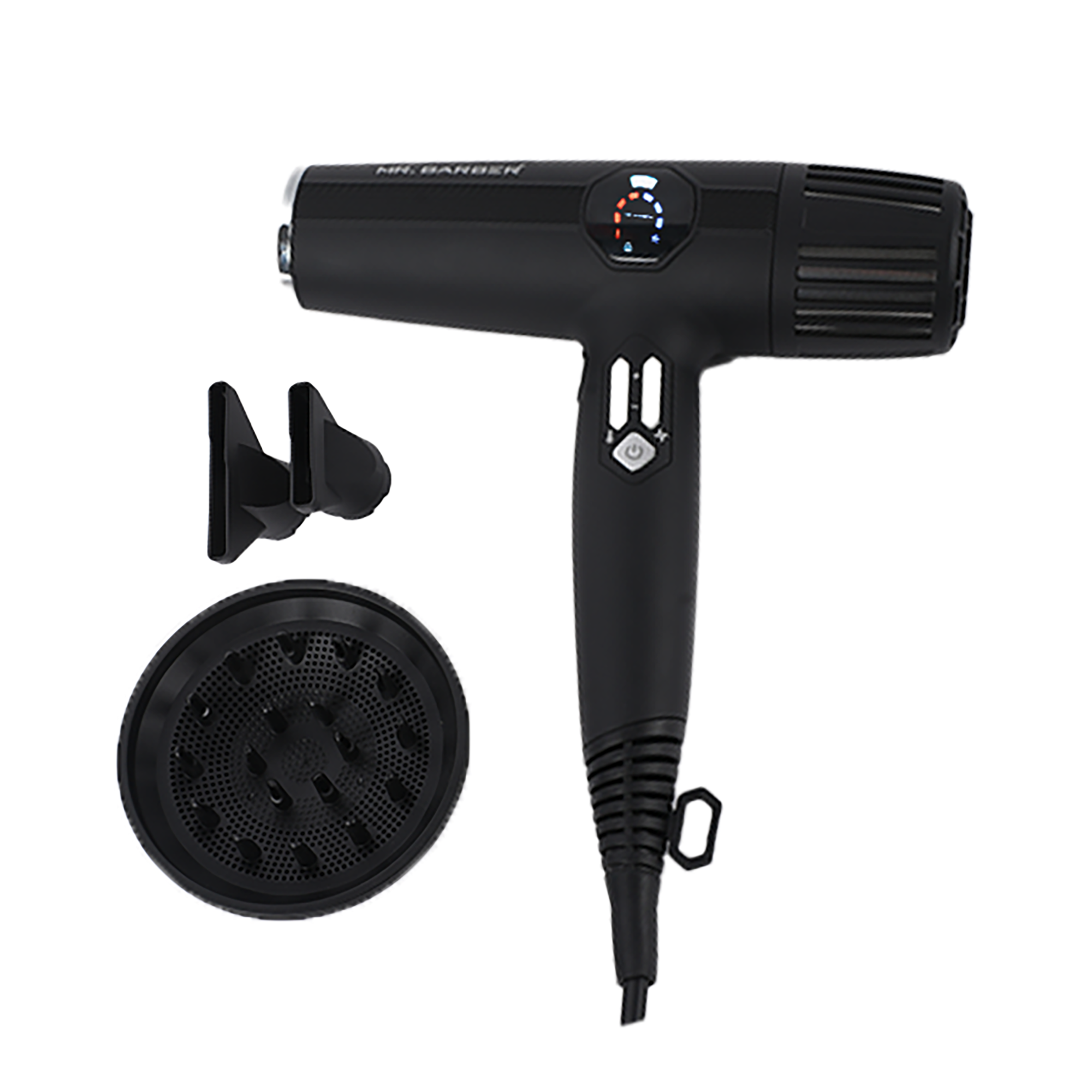 Mr. Barber Autograph Pro Smart Hair Dryer 2400 Watts - Black | Bldc Motor 70000 RPM | Quick Dry 5 Heat Modes