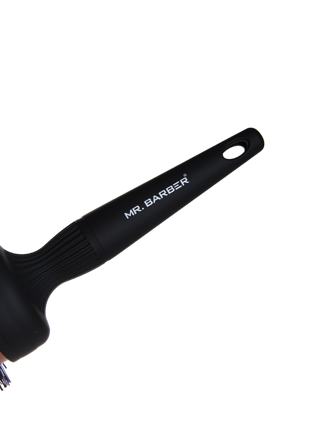 Mr Barber Copper Ceramic Barrel Hair Brush - 53 mm, Round Thermal Brush-Black & Copper/Blow Dry Brush - 1 Piece