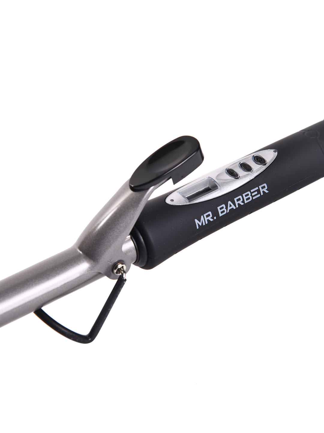 Mr Barber Curl On Curling Tong 19mm Ceramic Infused Barrel, Hair Curling Tong - Black Hair Curler - 1 Piece