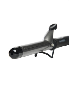 Mr. Barber Curl On Curling Tong 28mm Ceramic Infused Barrel, Hair Curling Tong - Black Hair Curler - 1 Piece