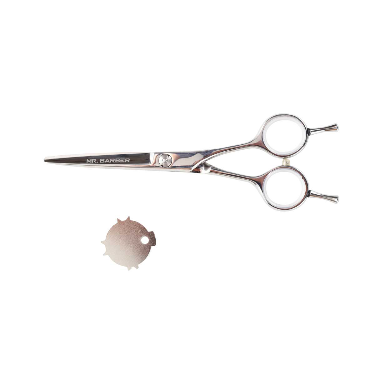 Mr. Barber Essentials Hair Scissors 5.5 Inch (14 cm) MB ES55 | Professional Precision Cutting Shears for Salon & Home Use - 1 Piece