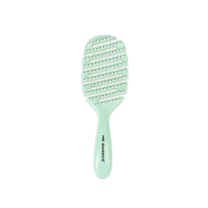 Mr. Barber FlexFlow Detangler Brush | Flexible Open-Vent Hair Brush | Memory Flex Technology | Gentle Pain-Free Detangling | Helps Reduce Hair Breakage | Lightweight Ergonomic Grip | Suitable for All Hair Types