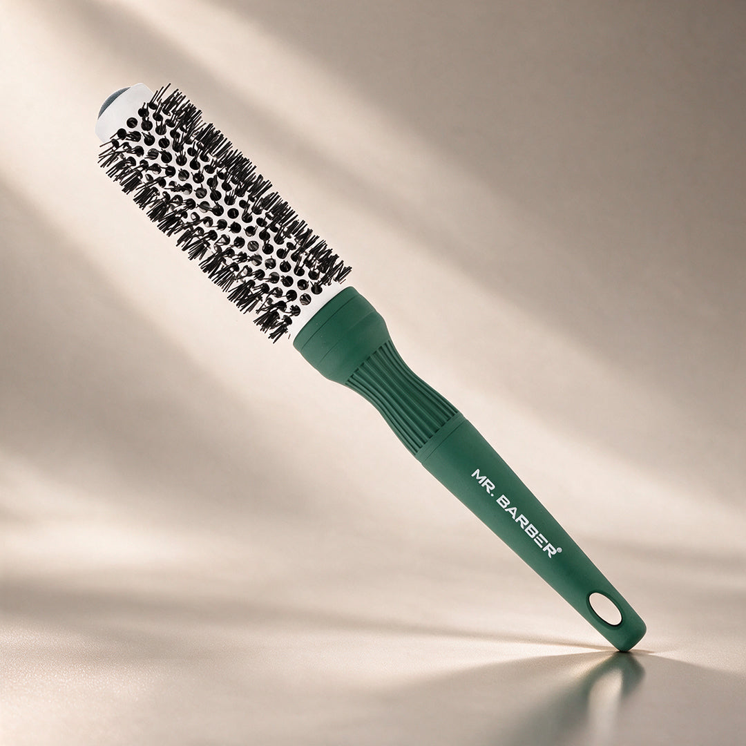 Green Ceramic Ionic Brush – 25mm