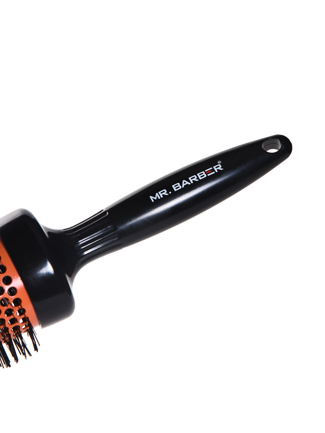 Mr. Barber 53 mm Ceramic Round Brush Large Ceramic Ion Thermal Barrel for Sleek Precise Heat Styling and Maximum Volume - 1 Piece