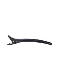 Mr. Barber Professional Hair Sectioning Clips – Black | Pack of 6 Durable Salon-Grade Pieces (MB-CL03)