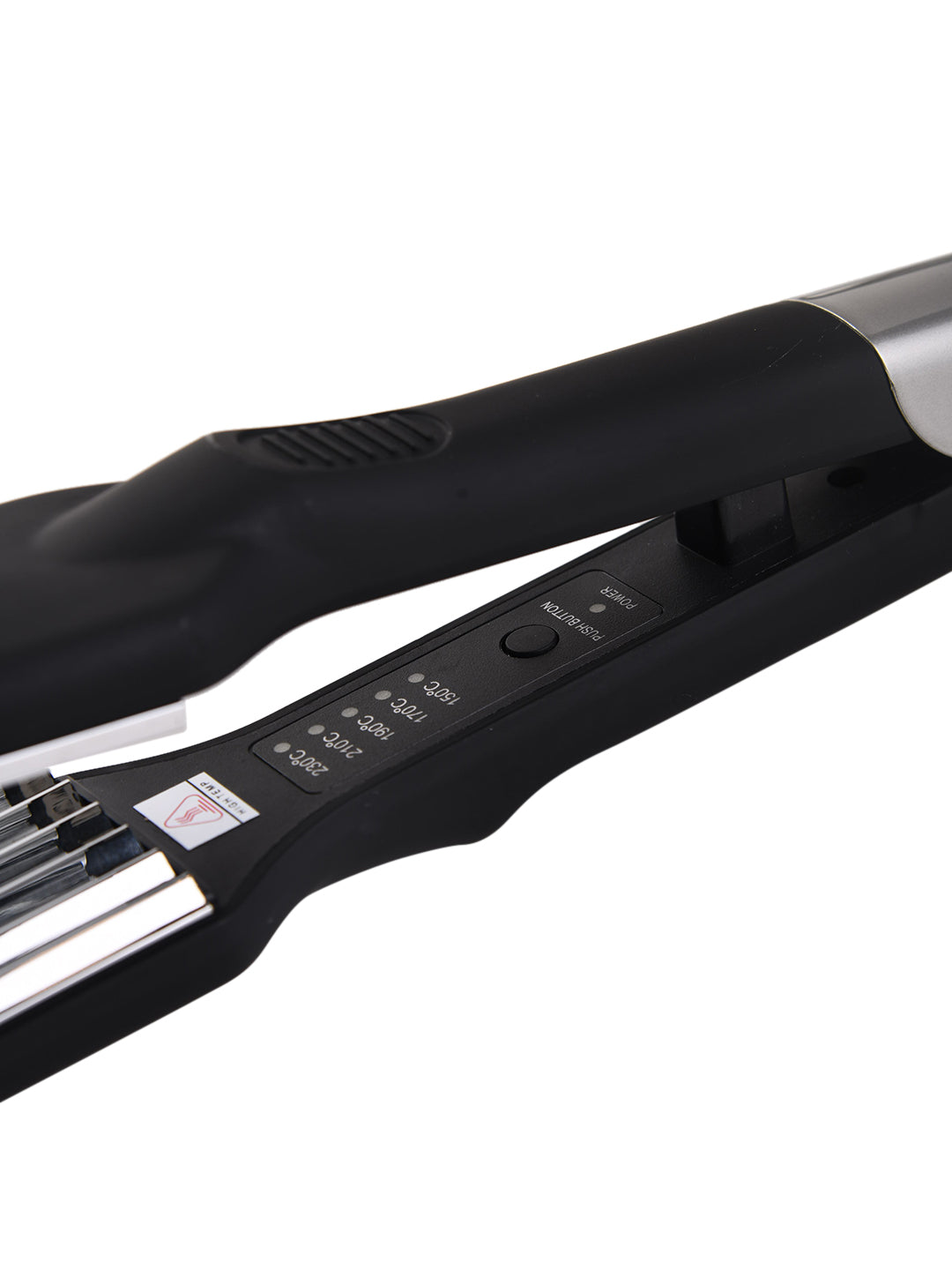 Mr. Barber Urban Style Classic Crimper – Extra Wide Nano Titanium Plate Hair Crimper for Professional Styling (Black) - 1 Piece