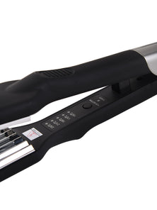 Mr. Barber Urban Style Classic Crimper – Extra Wide Nano Titanium Plate Hair Crimper for Professional Styling (Black) - 1 Piece