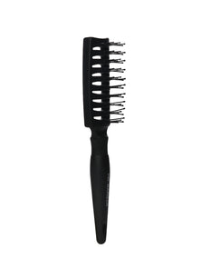Mr. Barber Vented Drying Brush (MBVNT) | Nylon Bristles for All Hair Types | Scalp Stimulation, Shine & Quick Styling - 1 Piece