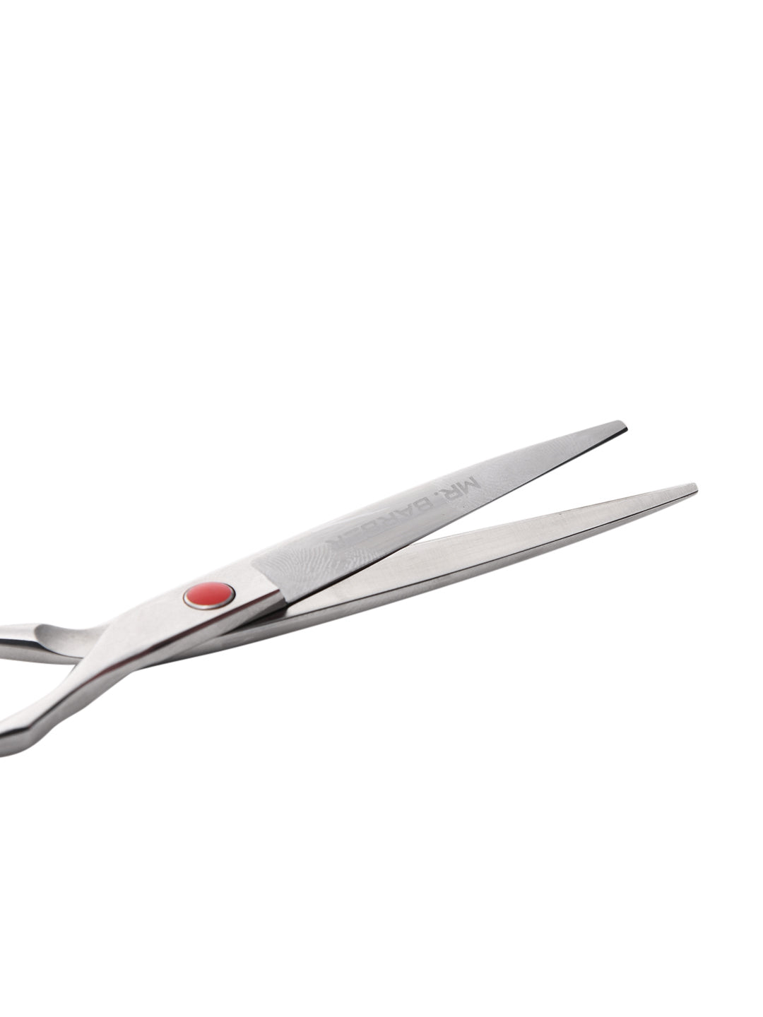 Mr Barber Classic X Series 5.5 inch (14 cm), Stainless Steel Professional Hair Cutting Scissors -Silver Ergonomic Design - 1 Piece