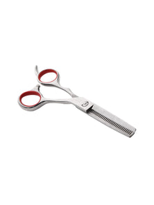 Mr. Barber MB-XSTT Classic Stainless Steel Triple Honed Handmade Hair Cutting Lightweight Scissor With Ergonomic Handle & Silicon Silencer - 1 Piece