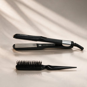 Mr. Barber Volume Styling Kit | Urban Style Micro Crimper + Teasing Brush