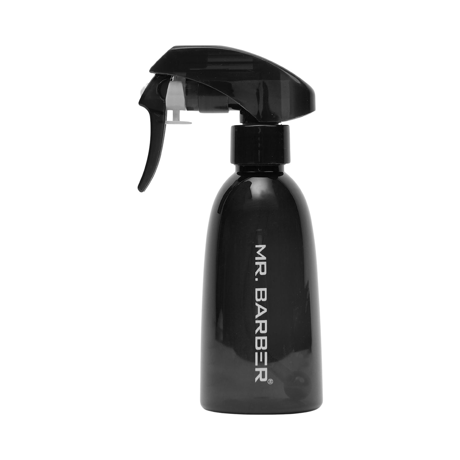 Mr. Barber 360° Spray Bottle for Salon | Leak-Proof, Hassle-Free & Durable 180 ml (Black)
