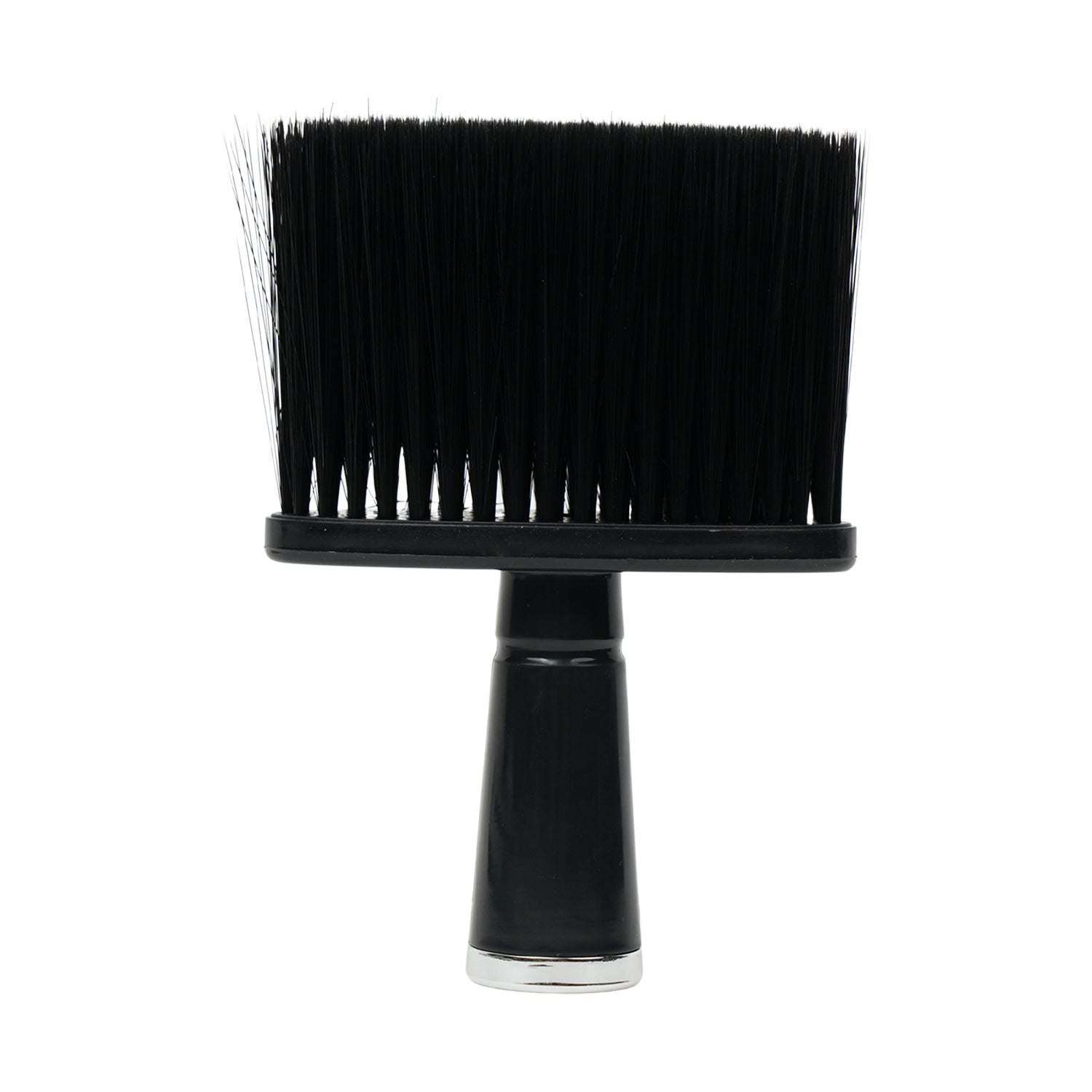 Mr. Barber Face Duster | Fan-Style Brush – Lightweight, Comfortable & Professional (Black)