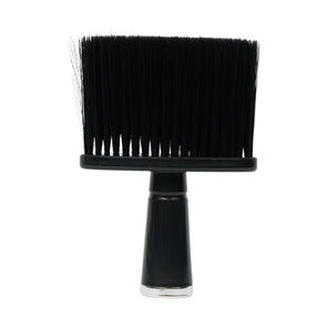 Mr. Barber Face Duster | Fan-Style Brush – Lightweight, Comfortable & Professional (Black)