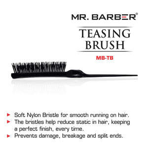 Mr. Barber Teasing Hair Brush - Black