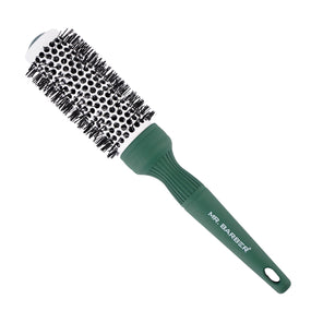Mr. Barber Green Ceramic Ion Thermal Brush 33mm | Professional Hair Styling Brush - 1 Piece