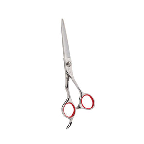 Mr Barber Classic X Series 5.5 inch (14 cm), Stainless Steel Professional Hair Cutting Scissors -Silver Ergonomic Design - 1 Piece