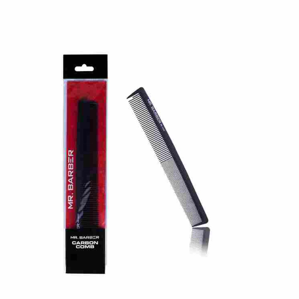 Mr. Barber Large Precision Cutting Comb MB-CO08 | Professional Hair Styling Comb for Accurate Cuts (1 Piece)