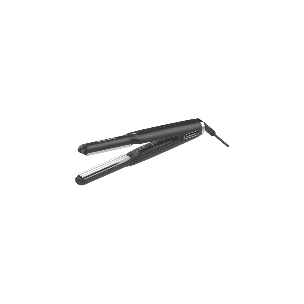 Mr. Barber Urban Style Nano Crimper - Nano Titanium Crimper - Black - Professional Crimper - 1 Piece